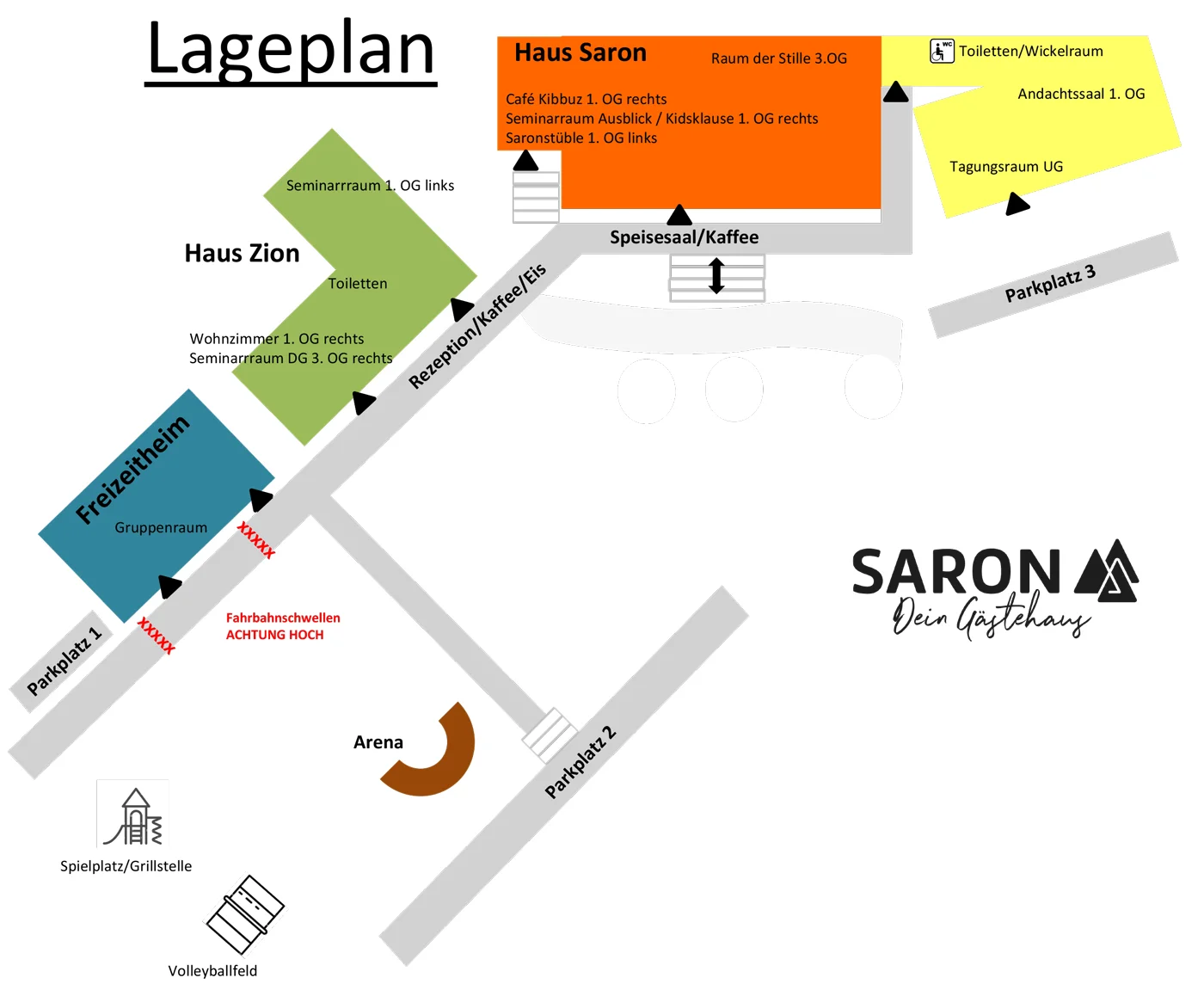 Lageplan Haus Saron